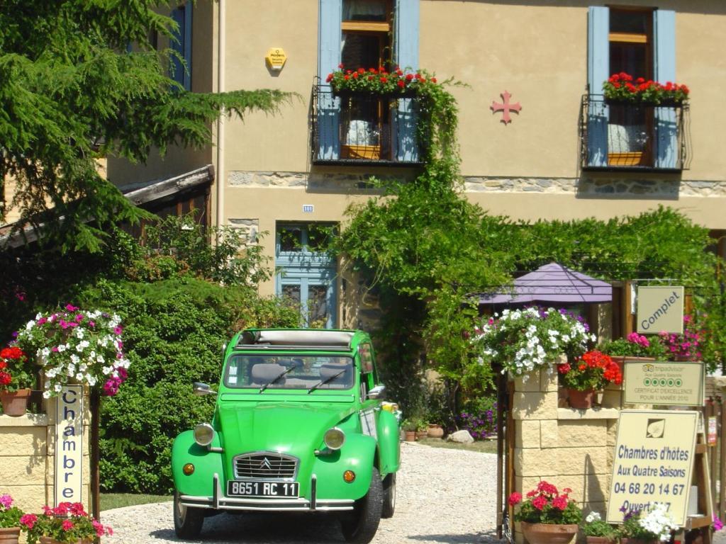 Aux Quatre Saisons Axat Bed and Breakfast Buitenkant foto