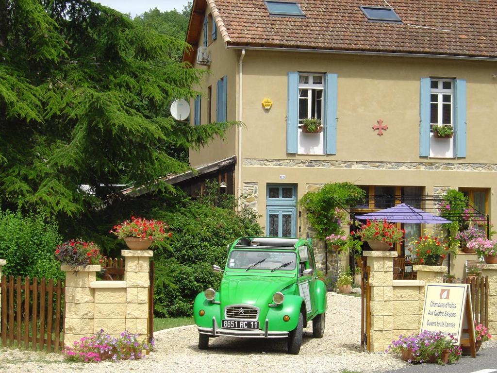 Aux Quatre Saisons Axat Bed and Breakfast Buitenkant foto