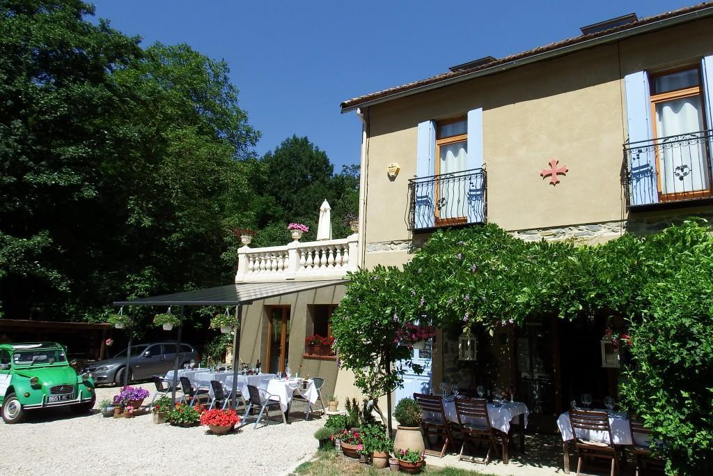 Aux Quatre Saisons Axat Bed and Breakfast Buitenkant foto
